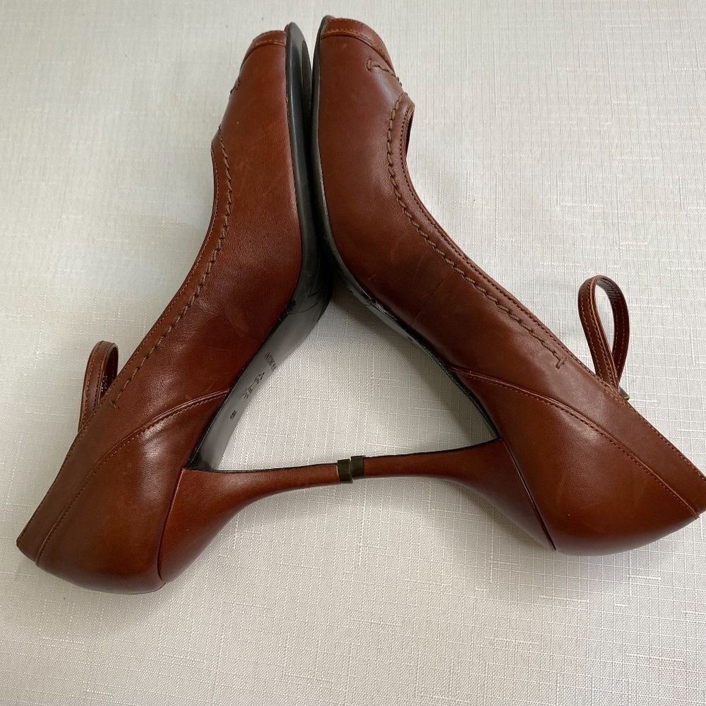 Antonia Melani 4" Peep Toe Heels - Picture 4 of 12